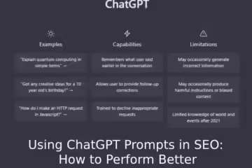 ChatGPT Prompts in SEO How to Perform Better