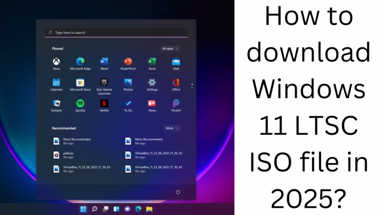 How to download Windows 11 LTSC ISO file in 2025?