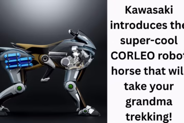 Kawasaki introduces the super-cool CORLEO robot horse that will take your grandma trekking!