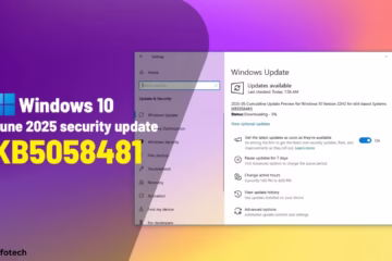 Build 19045.5912 (KB5058481) Windows 10 June 2025 Update Preview Released