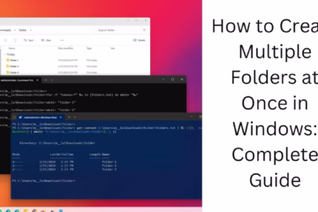 How to Create Multiple Folders at Once in Windows: Complete Guide