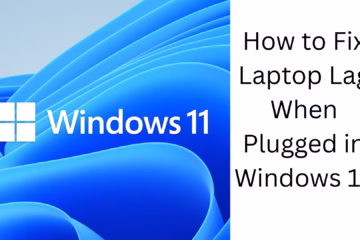 How ​​to Fix Laptop Slow or Lag on Charging in Windows 11