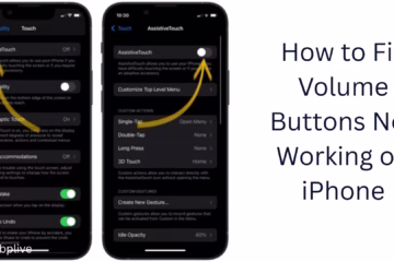How to Fix Volume Buttons Not Working on iPhone