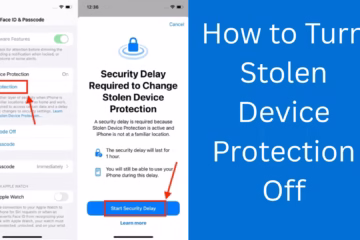 How to Turn Stolen Device Protection Off