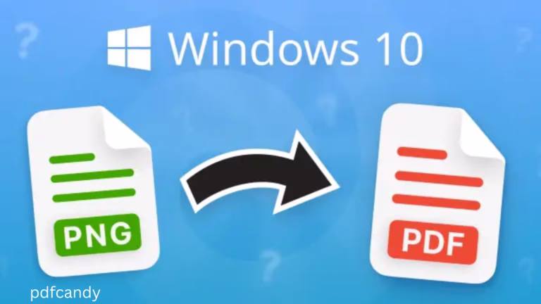 How to Convert a PNG To PDF on Windows 11