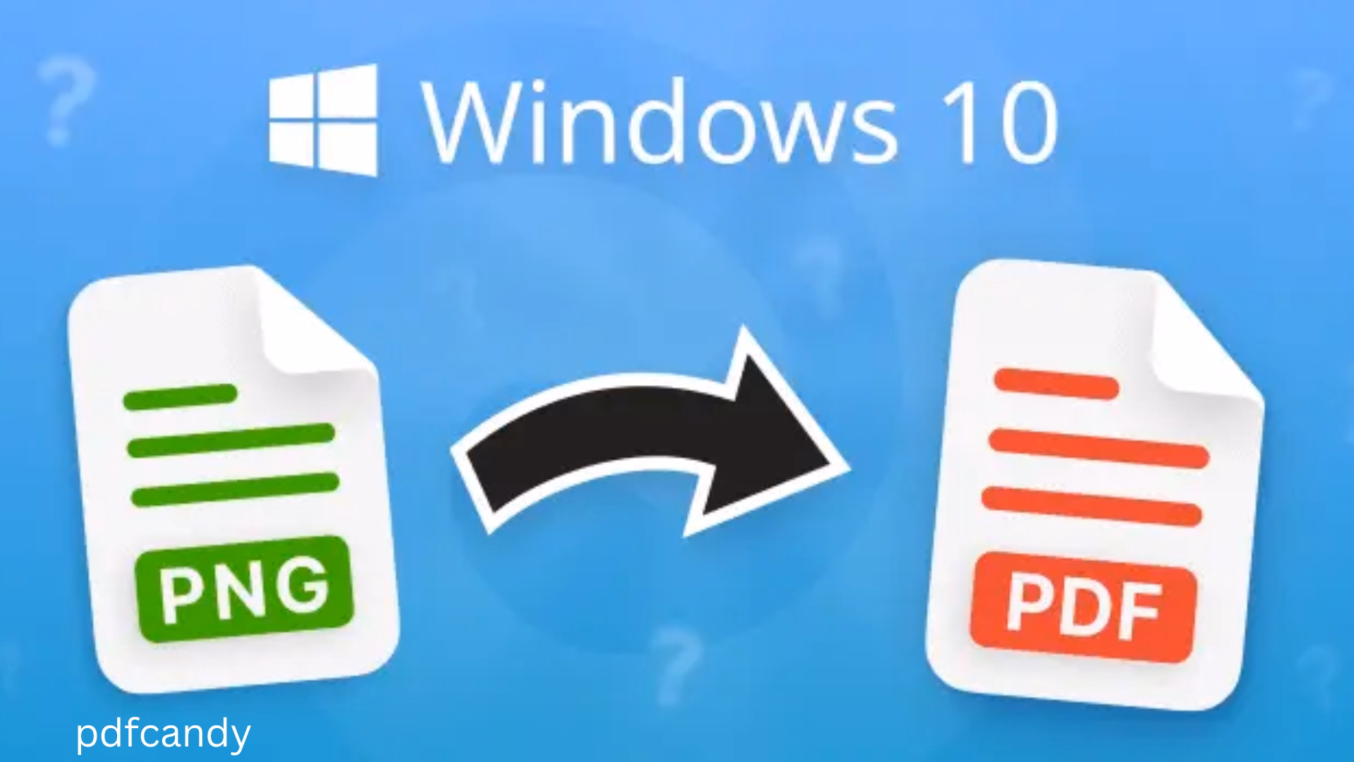How to Convert a PNG To PDF on Windows 11