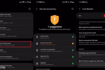 How ​​to turn off Auto Blocker on Samsung Galaxy phones?