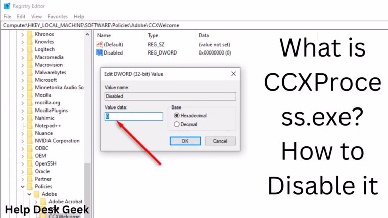 What is CCXProcess.exe? How to Disable it