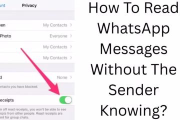 How To Read WhatsApp Messages Without The Sender Knowing?