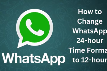 Change 24-Hour Time Format to 12-Hour in WhatsApp