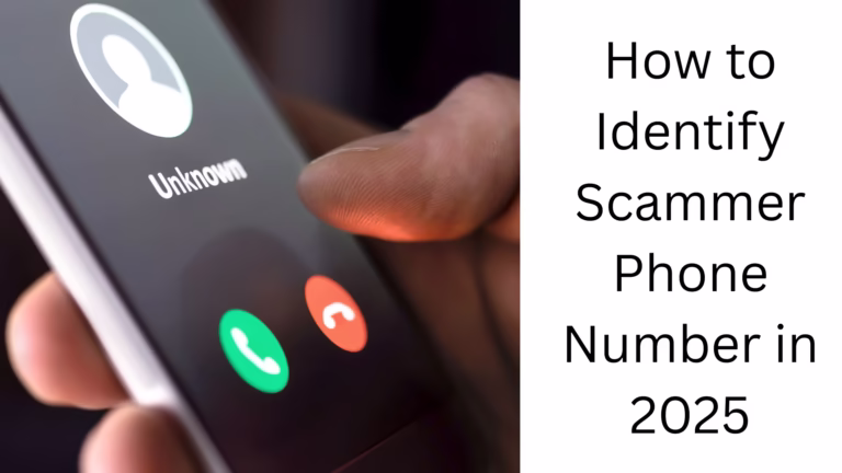 Scammer Phone Number in 2025