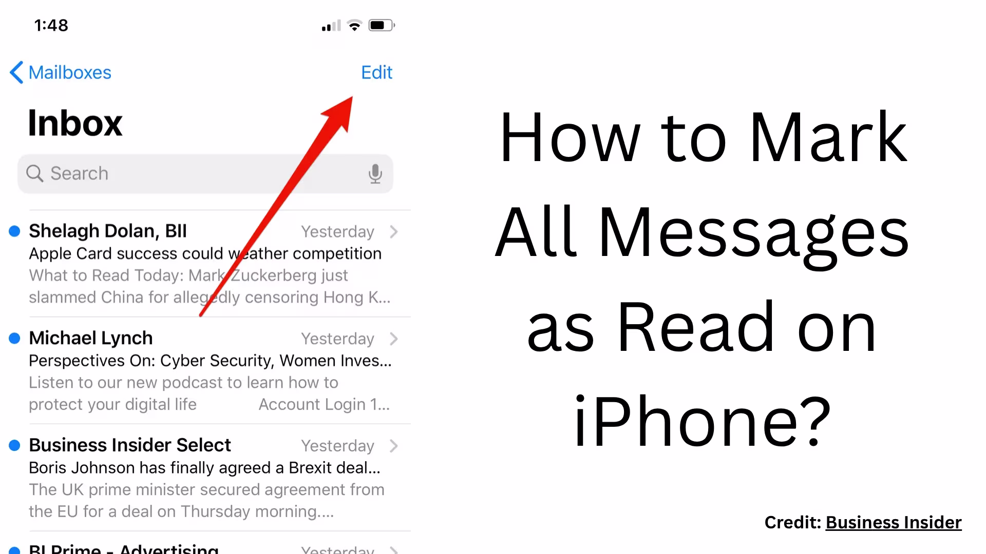 How to Mark All Messages as Read on iPhone at Once?