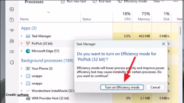 How to Turn Windows Efficiency Mode Off?