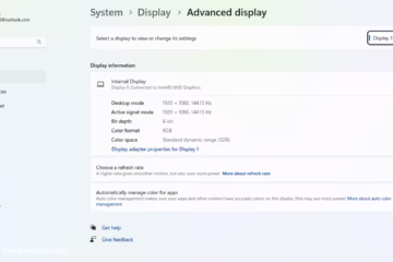 How to enable Variable Refresh Rate (VRR) for games on Windows 11