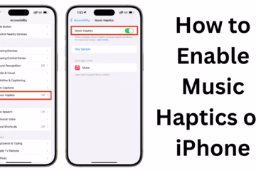 How to Enable Music Haptics in iPhone?