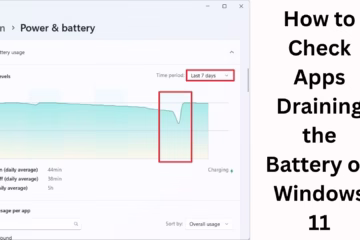 How to Check Battery-Draining Apps in Windows 11?