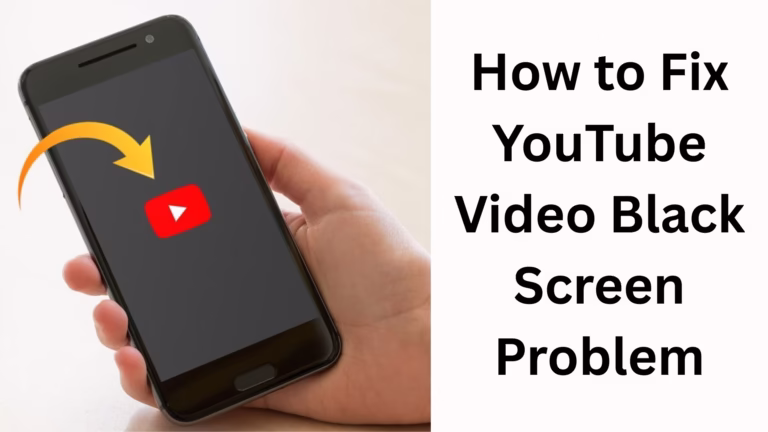 How to Fix the YouTube Video Black Screen Problem??
