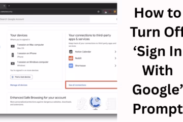 How to Turn Off the 'Sign In With Google' Prompt – An Easy Way to Disable the Google Sign-In Popup