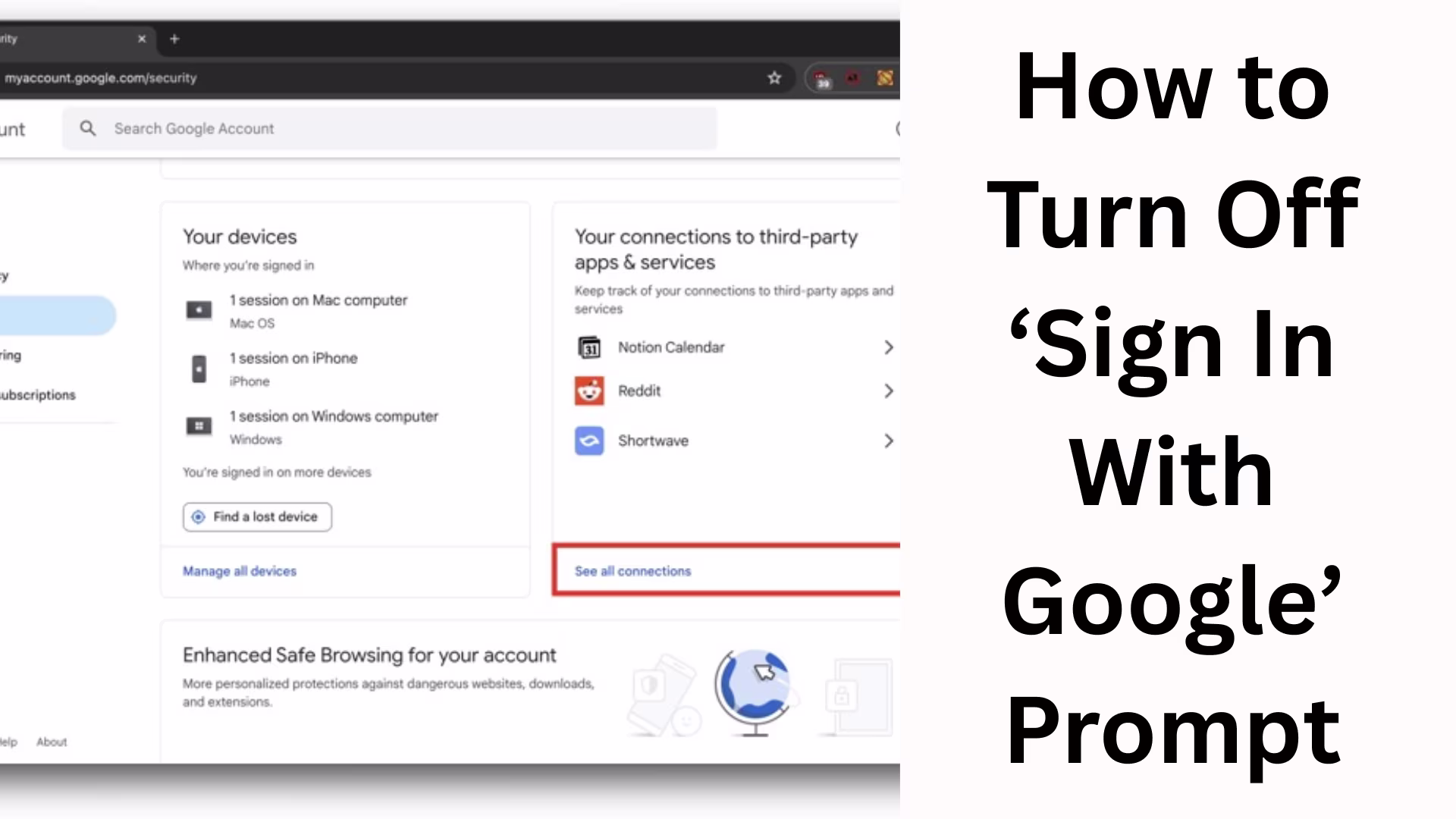 How to Turn Off the 'Sign In With Google' Prompt – An Easy Way to Disable the Google Sign-In Popup
