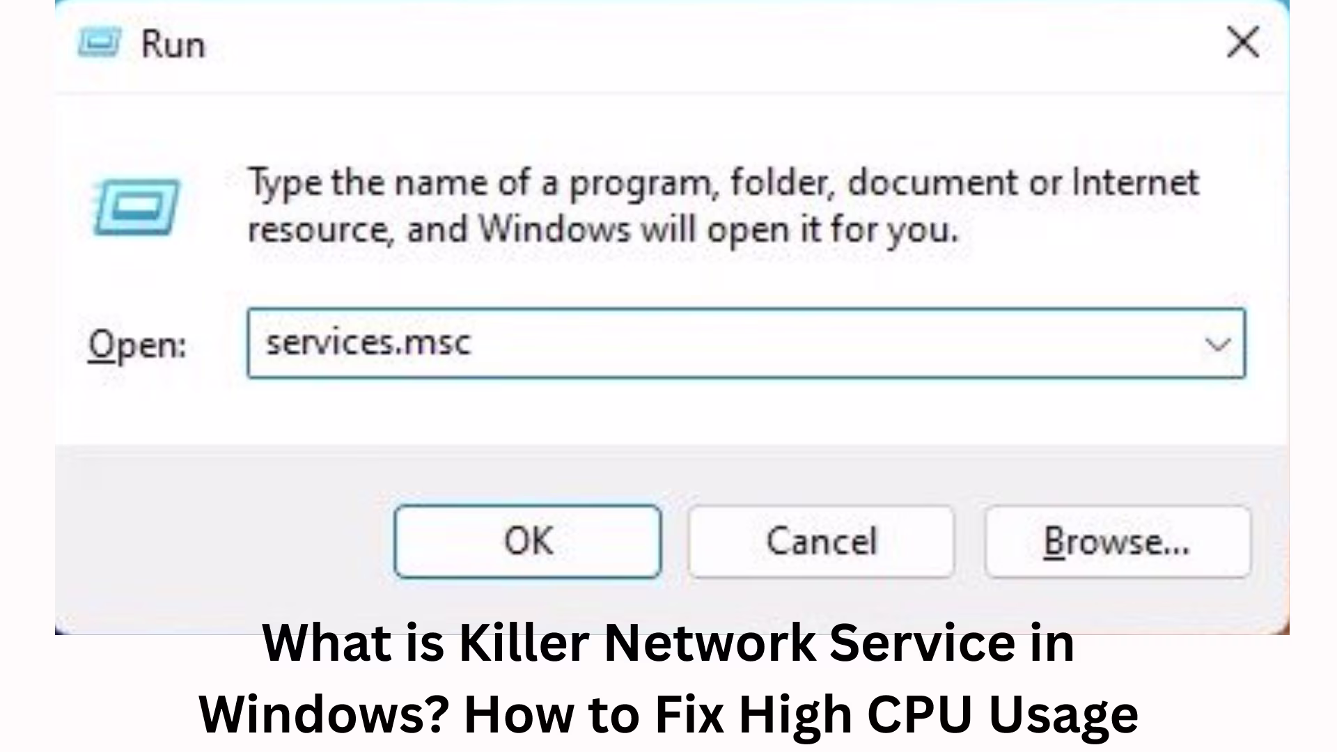 What is Killer Network Service in Windows? How to Fix High CPU Usage