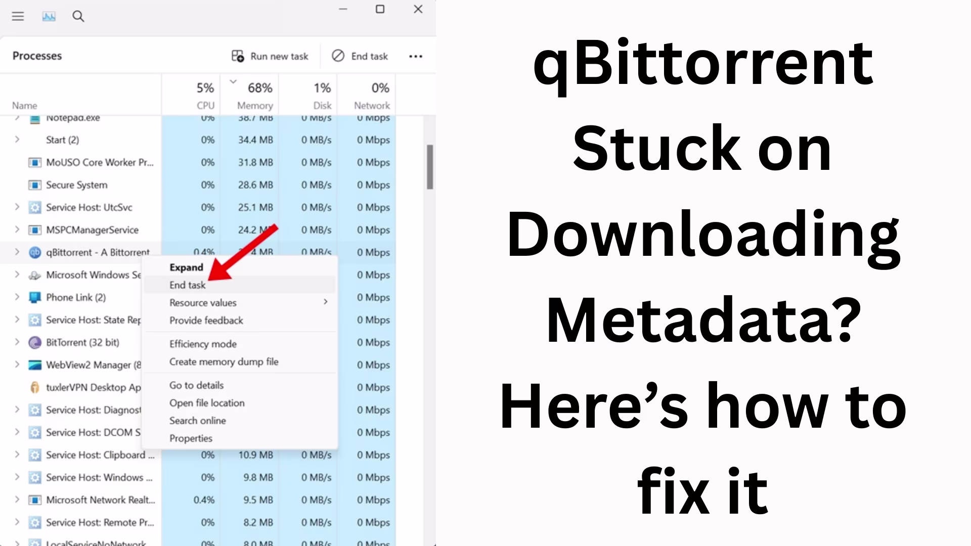 qBittorrent Stuck on “Downloading Metadata”? Learn the Solution Here