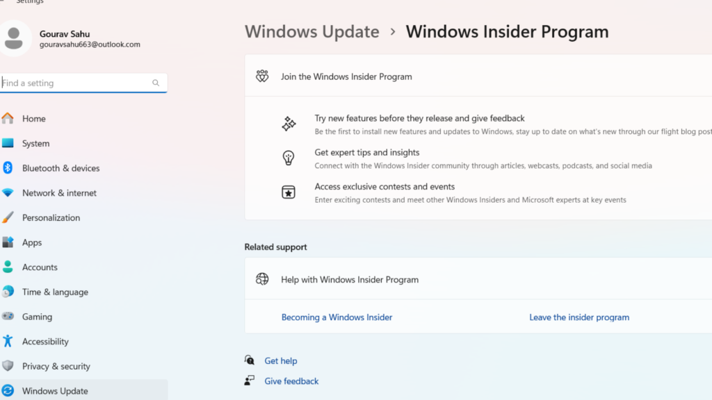 Enable Guide Windows 11 Insider Program Experimental Beta Channel Enable Guide