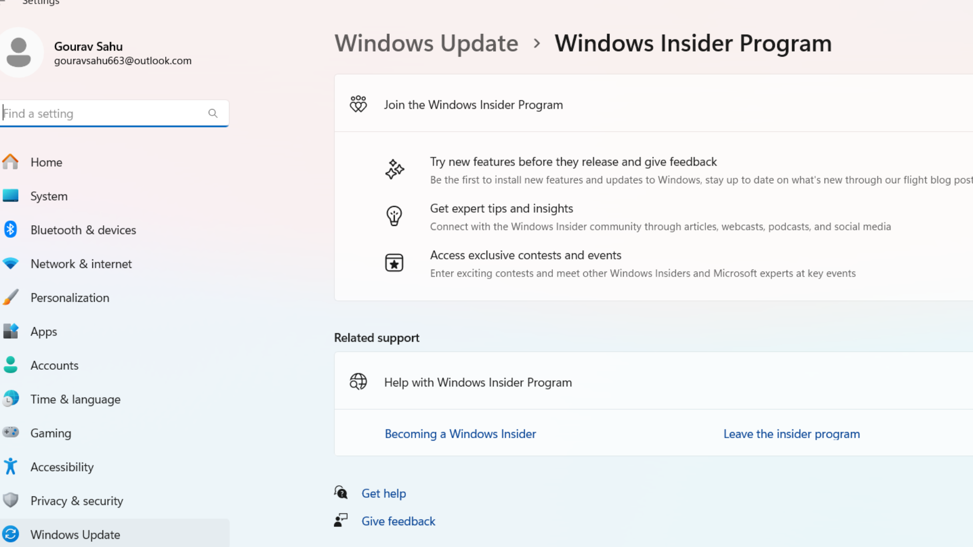 Windows 11 Insider Program Experimental Beta Channel Enable Guide