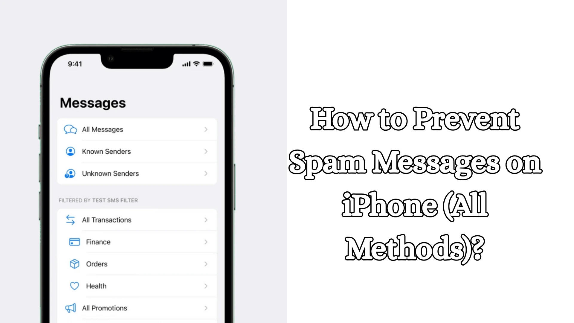 How to Prevent Spam Messages on iPhone (All Methods)?